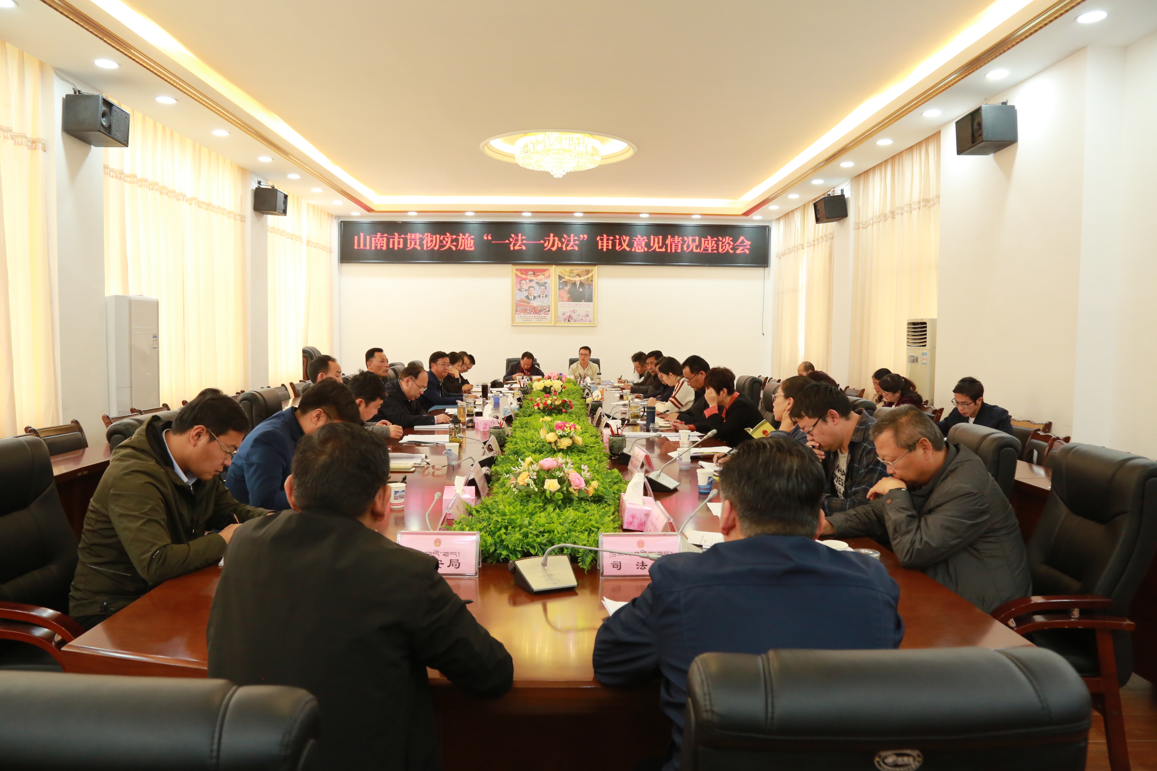 我市召开实施一法一办法审议意见座谈会