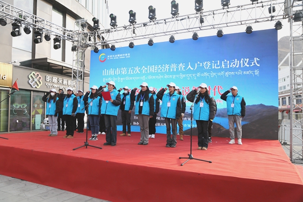 图为普查员进行宣誓。_副本.jpg ""